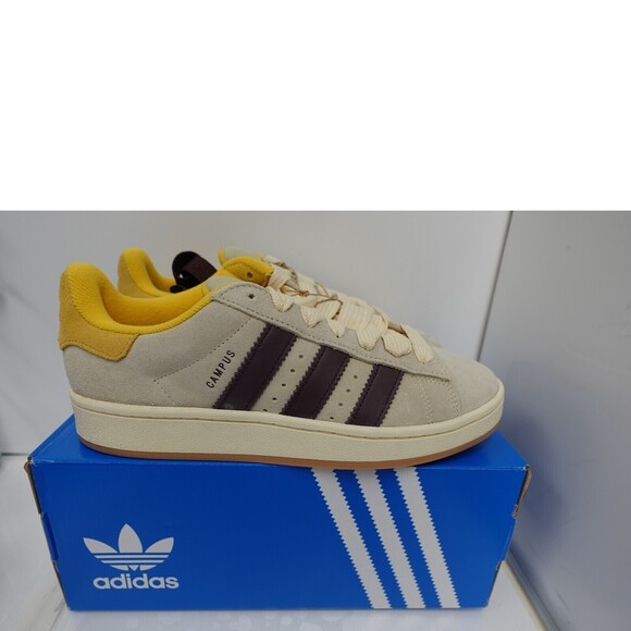 Adidas Campus 00s Men's Shoes JS3543 warm vanilla aurora ruby Size; 8